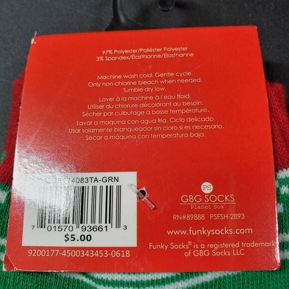 Christmas Socks Lot 3 Pairs Womens Shoe Sz 4-10 Soft Holiday Gift Stocking Stuff - Picture 8 of 9